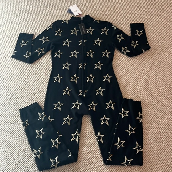 Perfect Moment Floro Metallic Star Jumpsuit - Picture 6 of 6